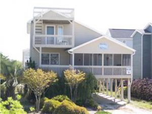 sunset beach home